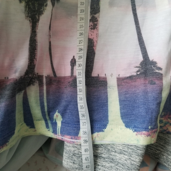 4/ $20 Forever 21 Vintage Malibu Graphic Cropped T-Shirt - Picture 2 of 6